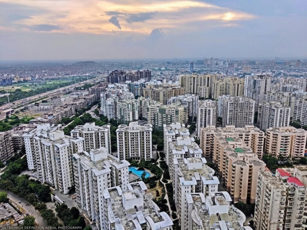 City view of Indirapuram Ghaziabad